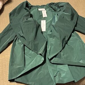 NWT New Orleans Wovens-Elegant Green Jacket sz Small/Medium